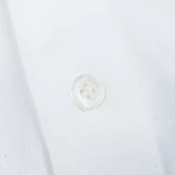 Drumohr Crepe Cotton MC Polo Bianco