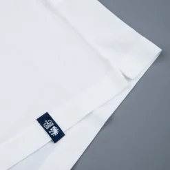 Drumohr Crepe Cotton MC Polo Bianco
