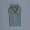 Drumohr Crepe Cotton ML Polo Verde Marcio