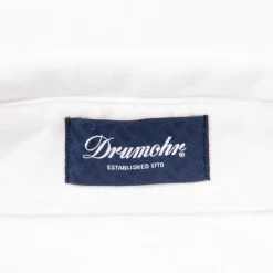 Drumohr Crepe Cotton ML Polo Bianco