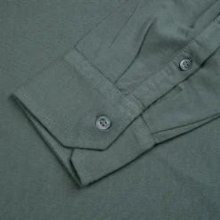 Drumohr Crepe Cotton ML Polo Verde Marcio