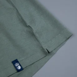 Drumohr Crepe Cotton ML Polo Verde Marcio