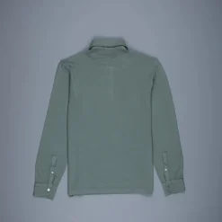 Drumohr Crepe Cotton ML Polo Verde Marcio