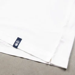 Drumohr Crepe Cotton ML Polo Bianco
