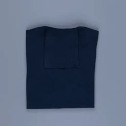 Drumohr Luxury 30G Cashmere Roll Neck Blu Notte