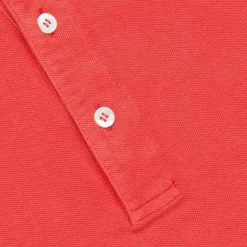 Drumohr Pique Polo Rosso