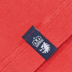 Drumohr Pique Polo Rosso