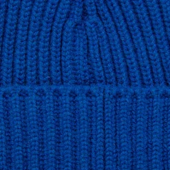 Drumohr Ribbed Cashmere Hat Oceano