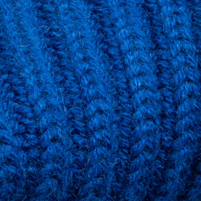 Drumohr Ribbed Cashmere Hat Oceano
