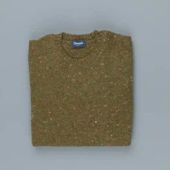 Drumohr Sherwood Crew Neck Donegal Oliva