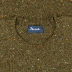 Drumohr Sherwood Crew Neck Donegal Oliva