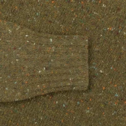 Drumohr Sherwood Crew Neck Donegal Oliva