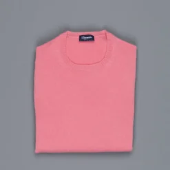Drumohr Tabor Cashmere Crew Neck Rosa