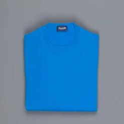 Drumohr Tabor Cashmere Crew Neck Blue