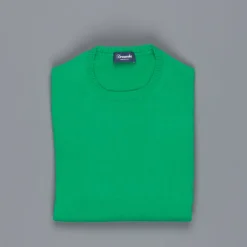 Drumohr Tabor Cashmere Crew Neck Green