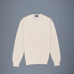 Drumohr Tabor Cashmere Crew Neck Crema