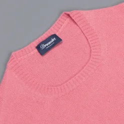 Drumohr Tabor Cashmere Crew Neck Rosa