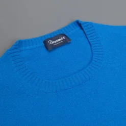 Drumohr Tabor Cashmere Crew Neck Blue