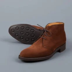 Edward Green Banbury Snuff suede on 202 last