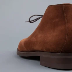Edward Green Banbury Snuff suede on 202 last