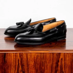 Edward Green Belgravia in Black on R1 sole