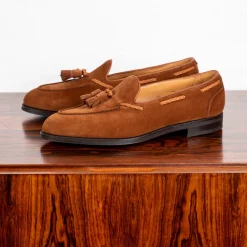 Edward Green Belgravia in Snuff Suede on R1