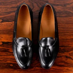 Edward Green Belgravia in Black on R1 sole