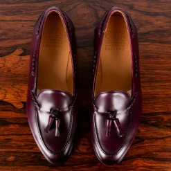 Edward Green Belgravia in Nightshade Antique on R1 sole