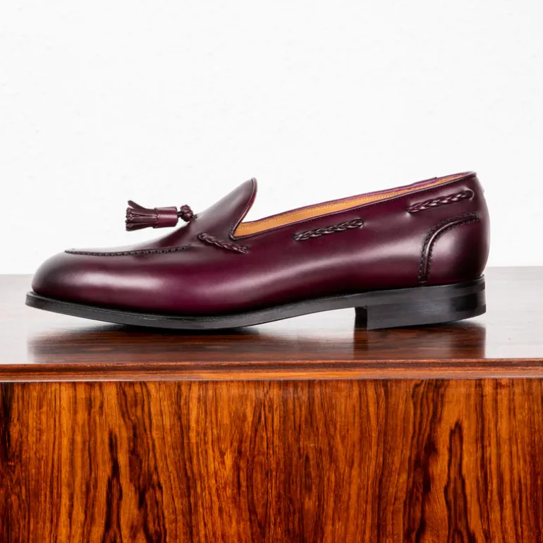 Edward Green Belgravia in Nightshade Antique on R1 sole