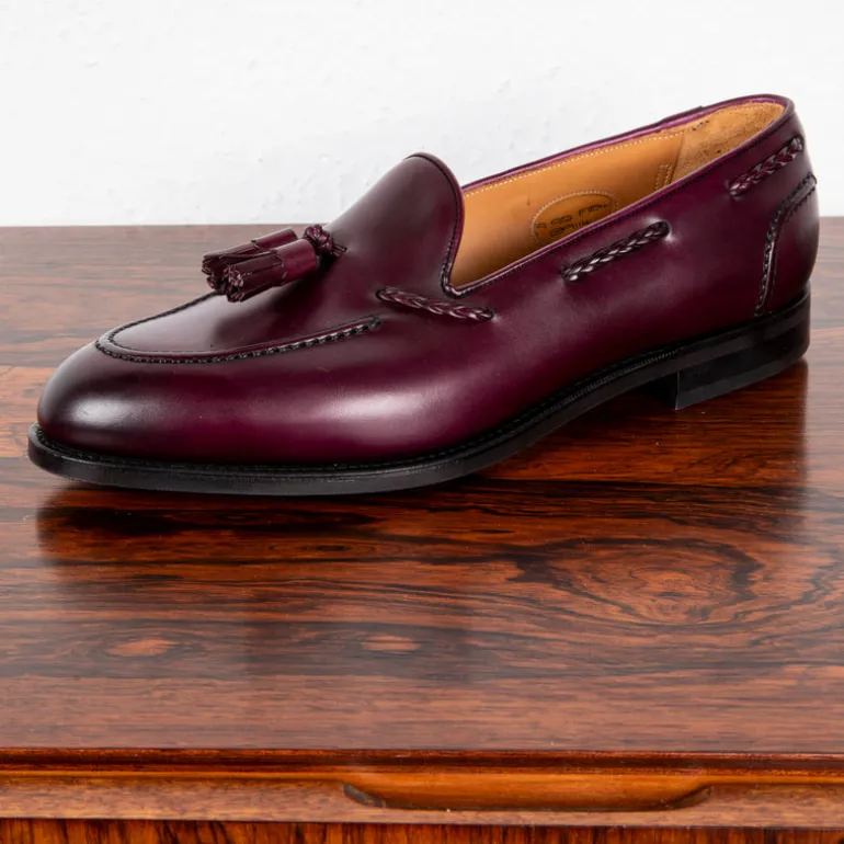 Edward Green Belgravia in Nightshade Antique on R1 sole