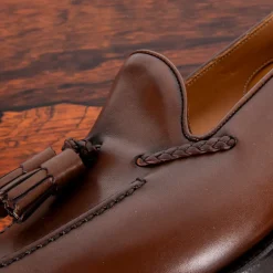 Edward Green Belgravia in Dark Oak Antique on R1 Sole