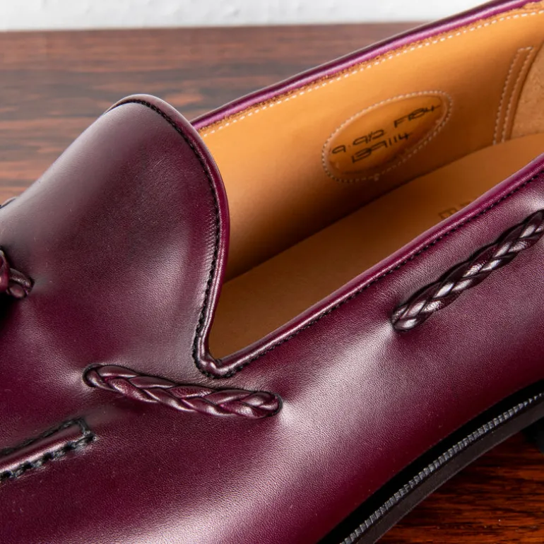 Edward Green Belgravia in Nightshade Antique on R1 sole