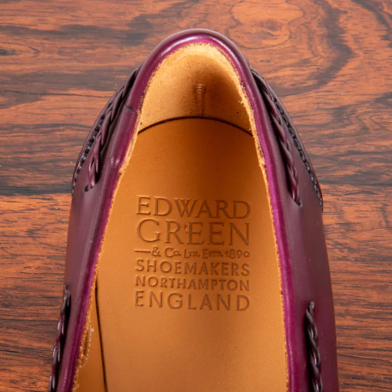 Edward Green Belgravia in Nightshade Antique on R1 sole