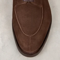Edward Green Dover in Espresso Suede on Dainite Sole