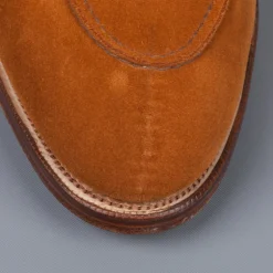 Edward Green Dover Tobacco suede on leather sole