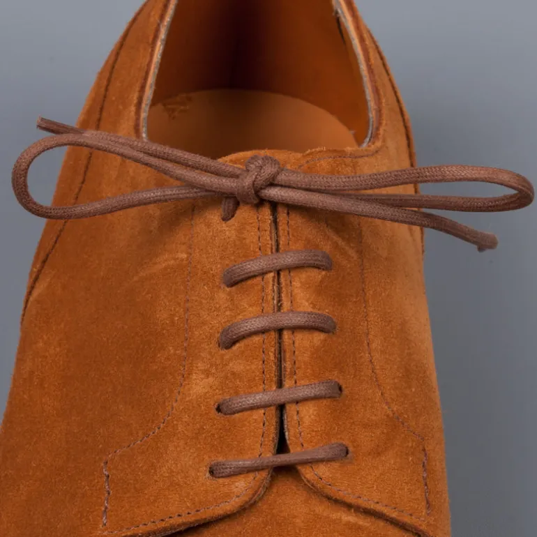 Edward Green Dover Tobacco suede on leather sole