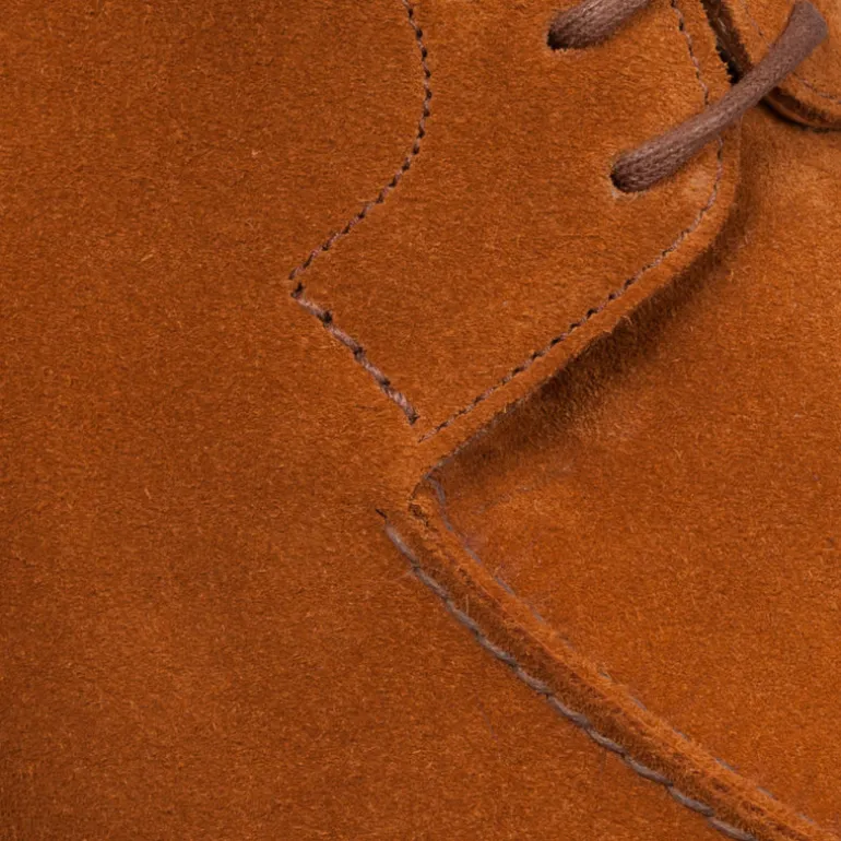 Edward Green Dover Tobacco suede on leather sole