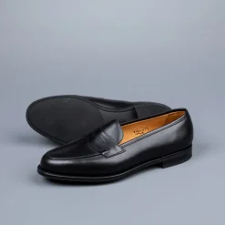 Edward Green Duke in Black Calf on R1 Sole