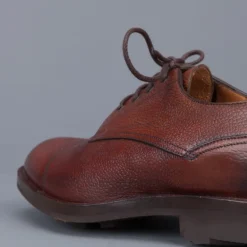 Edward Green Dundee Veldtschoen construction in Rosewood Country calf grain leather last 58