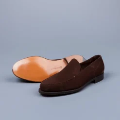 Edward Green Islington in Mink Suede