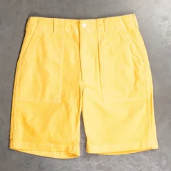 Engineered Garments Fatigue Short Yellow 14W Corduroy