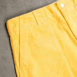 Engineered Garments Fatigue Short Yellow 14W Corduroy