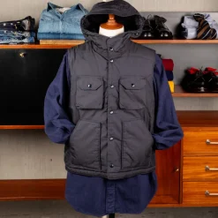 Engineered Garments Field Vest Dk. Navy Nyco Twil
