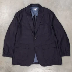 Engineered Garments Ivy Blazer Navy Linen Twill