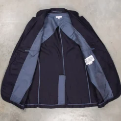 Engineered Garments Ivy Blazer Navy Linen Twill