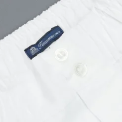Finamore Boxer White Alumo poplin