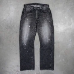 Fullcount 0105 Loose Straight 13.7 Oz Dartford Black