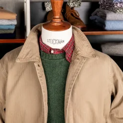 Fullcount 2015 Military Chore Jacket HBT Olive Drab