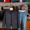 Fullcount 2015 Sulfur Dye Heavy Oxford Chore Jacket Black