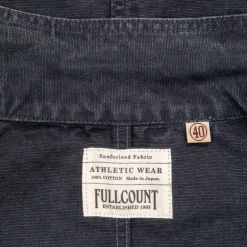 Fullcount 2015 Sulfur Dye Heavy Oxford Chore Jacket Black